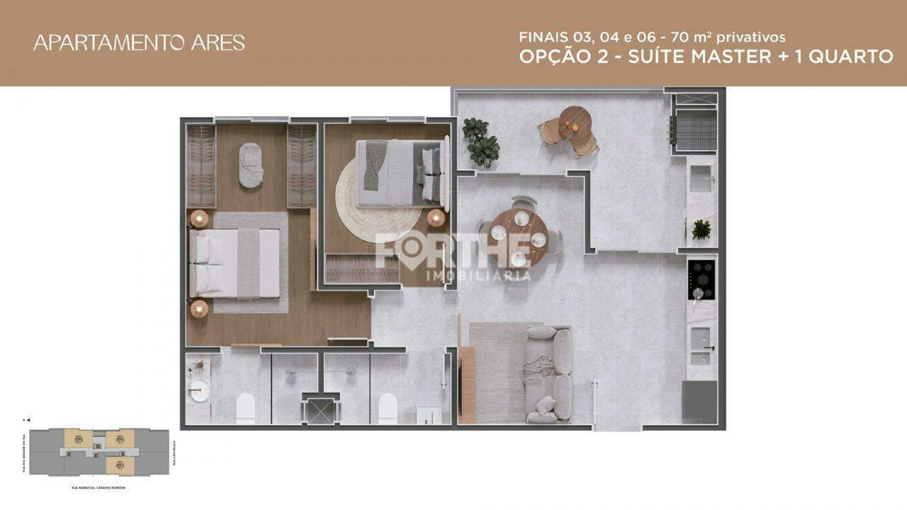 Apartamento à venda no Centro: 
