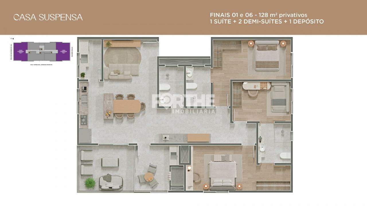 Apartamento à venda no Centro: 