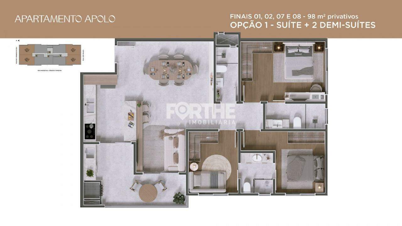 Apartamento à venda no Centro: 