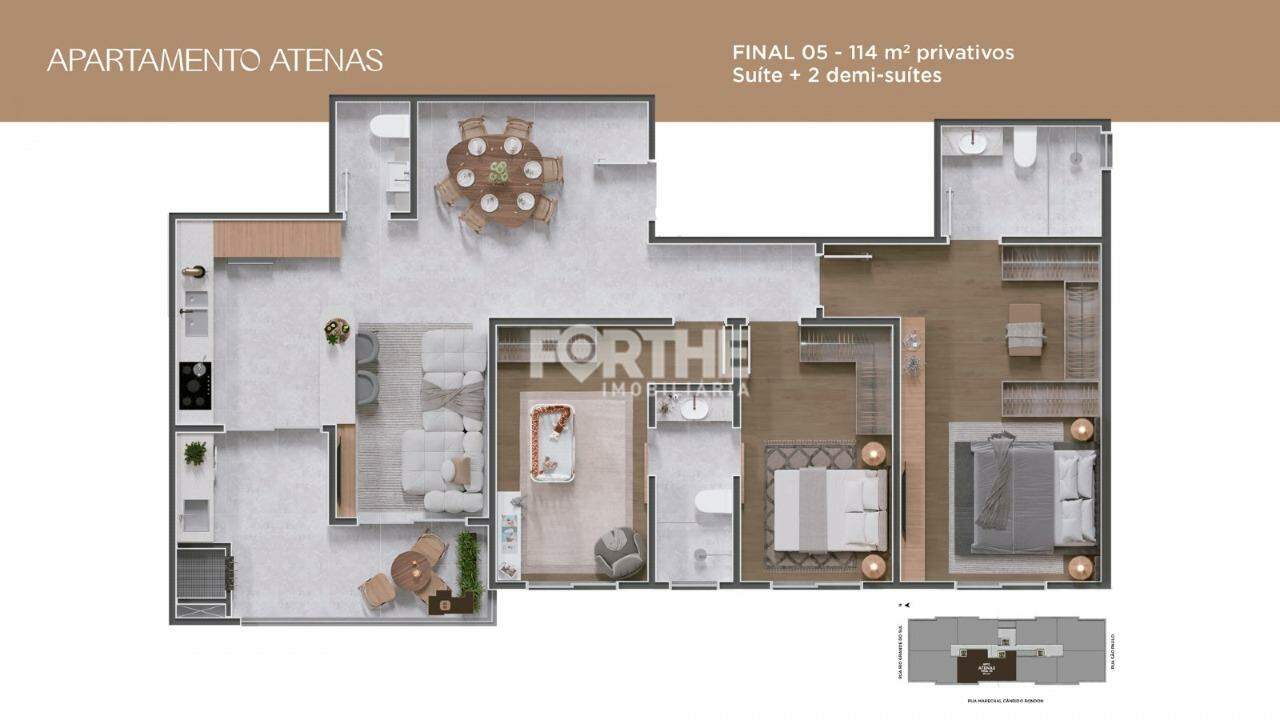 Apartamento à venda no Centro: 