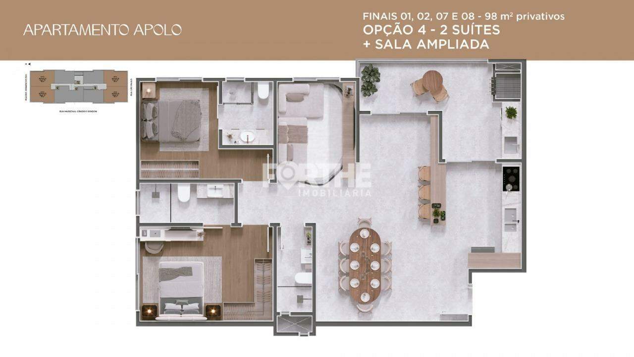Apartamento à venda no Centro: 