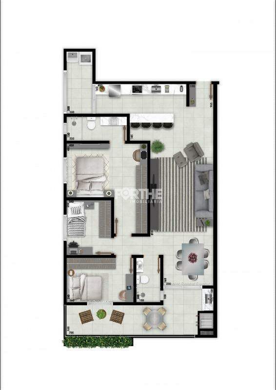 Apartamento à venda no Centro: 