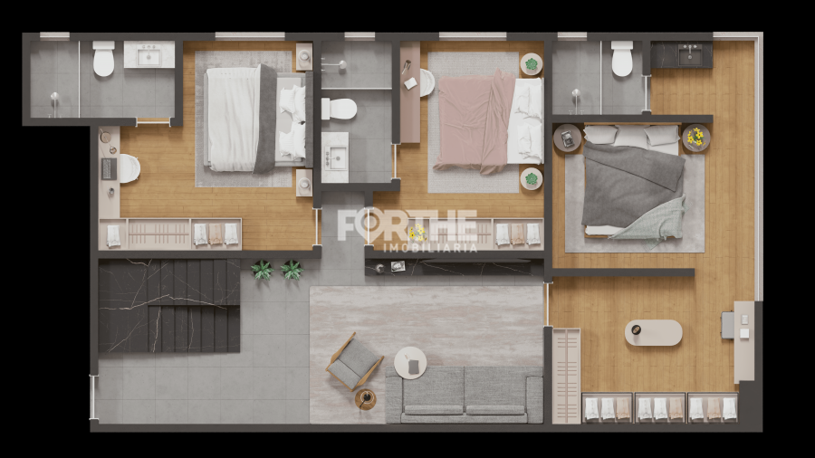 Apartamento à venda no Centro: 
