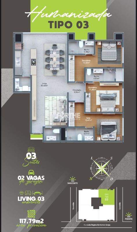 Apartamento à venda no Pereque: 