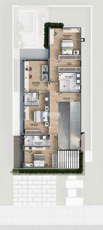 Sobrado em condomínio à venda no FAG: 