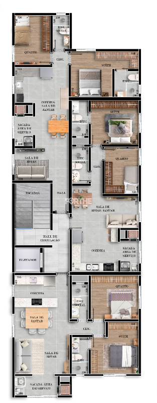 Apartamento à venda no Parque São Paulo: 