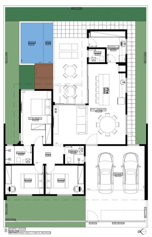 Casa à venda no Paraíso Tropical II: 