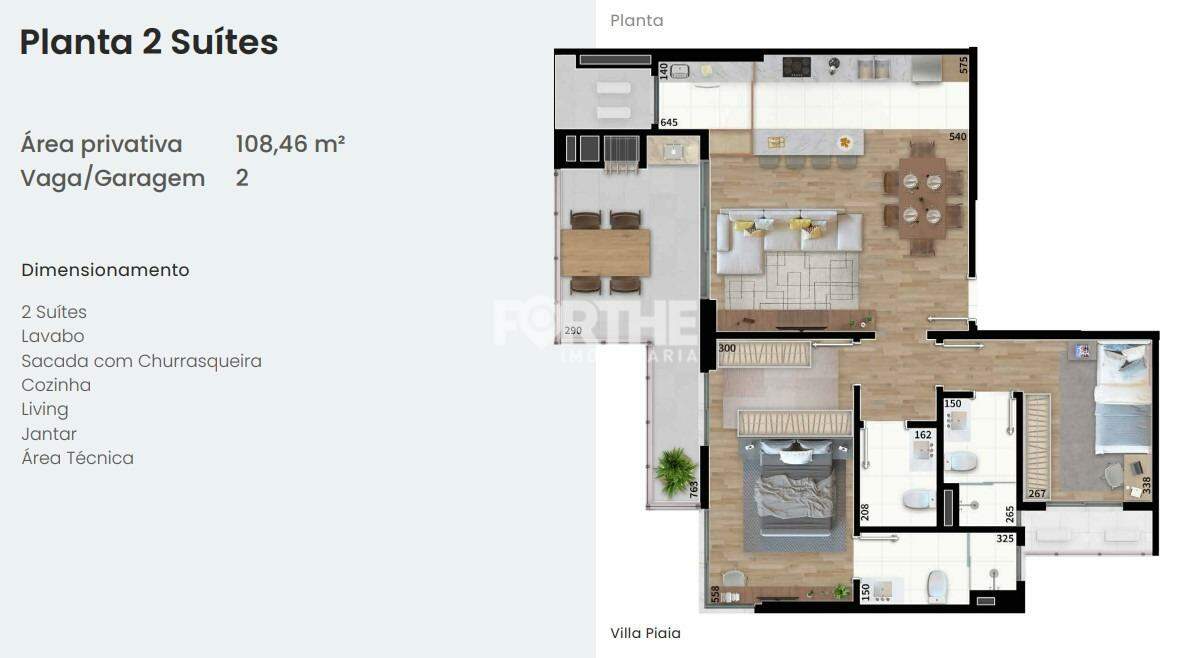Apartamento à venda no Cancelli: 