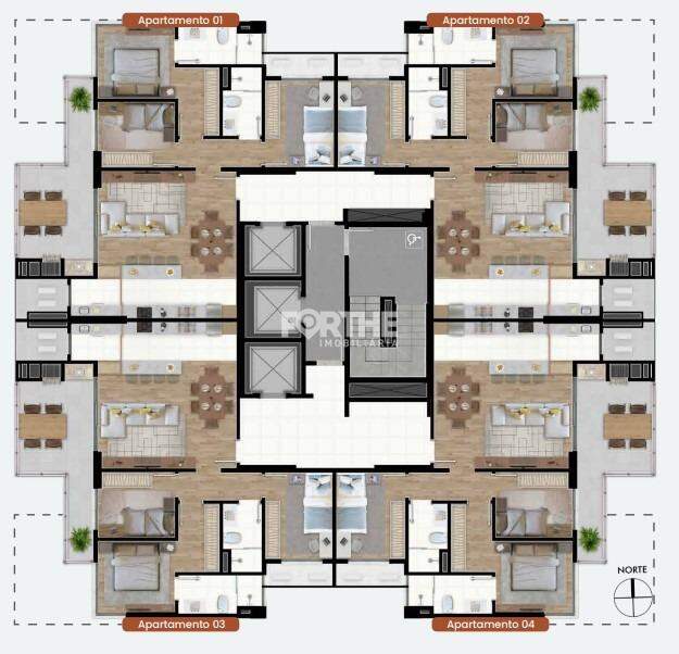 Apartamento à venda no Cancelli: 