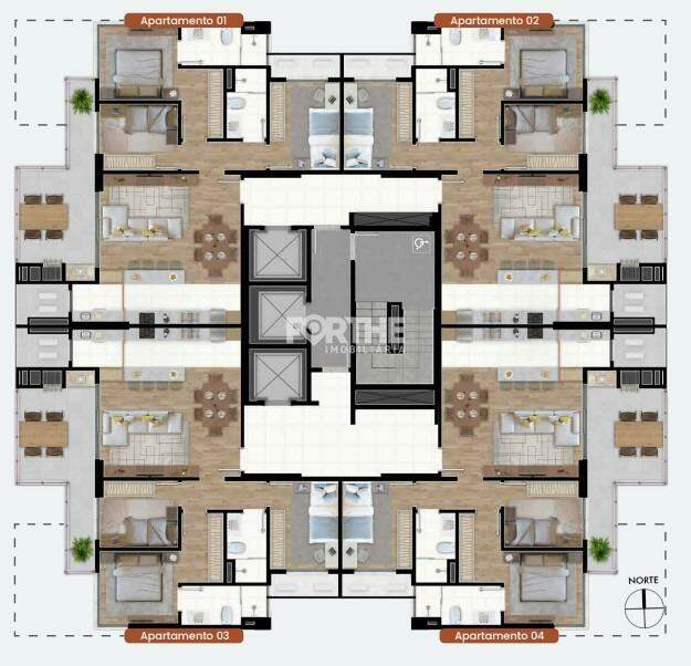 Apartamento à venda no Cancelli: 