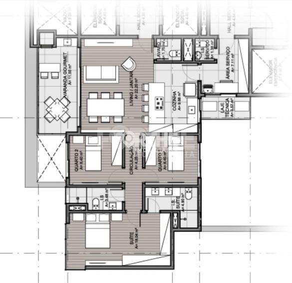 Apartamento à venda no Centro: 