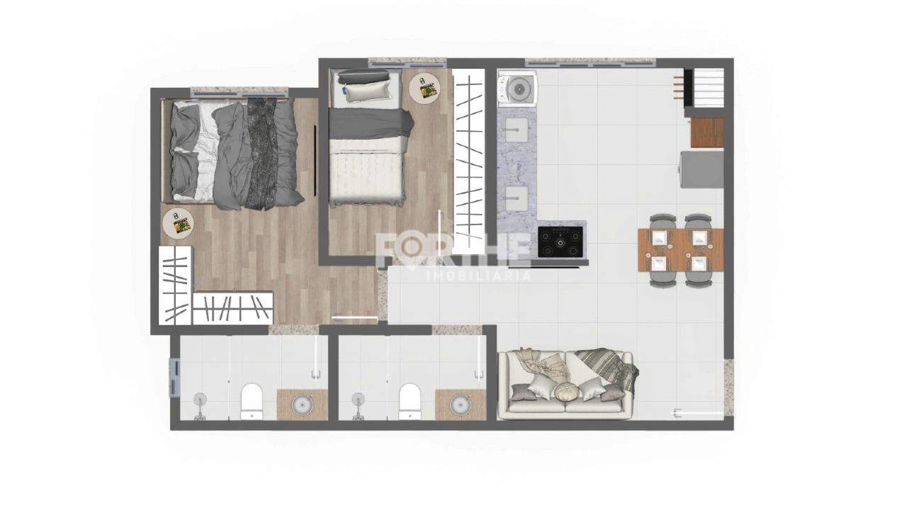 Apartamento à venda no Cancelli: 