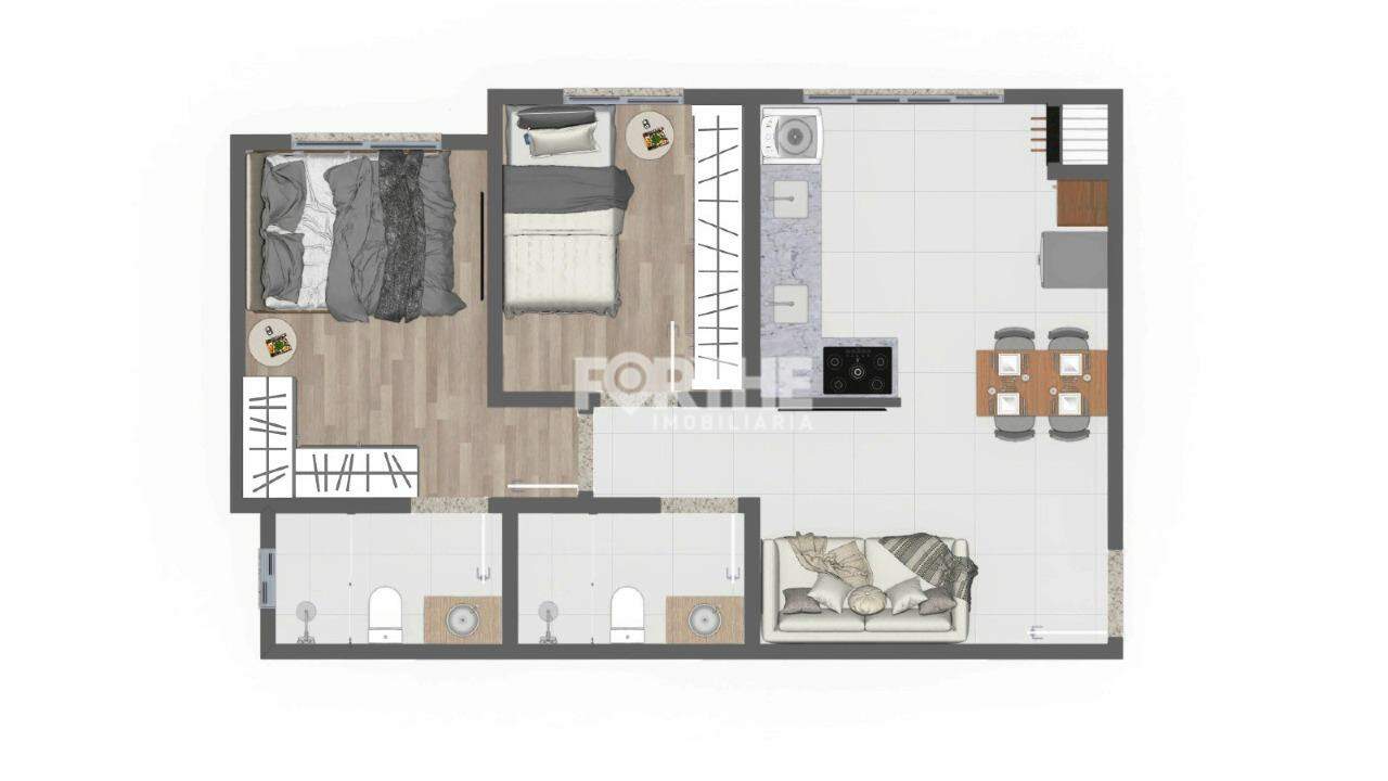 Apartamento à venda no Cancelli: 