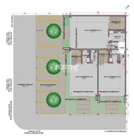 Sala comercial para aluguel no São Cristóvão: 