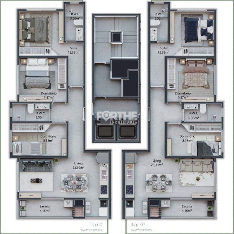 Apartamento à venda no Morretes: 
