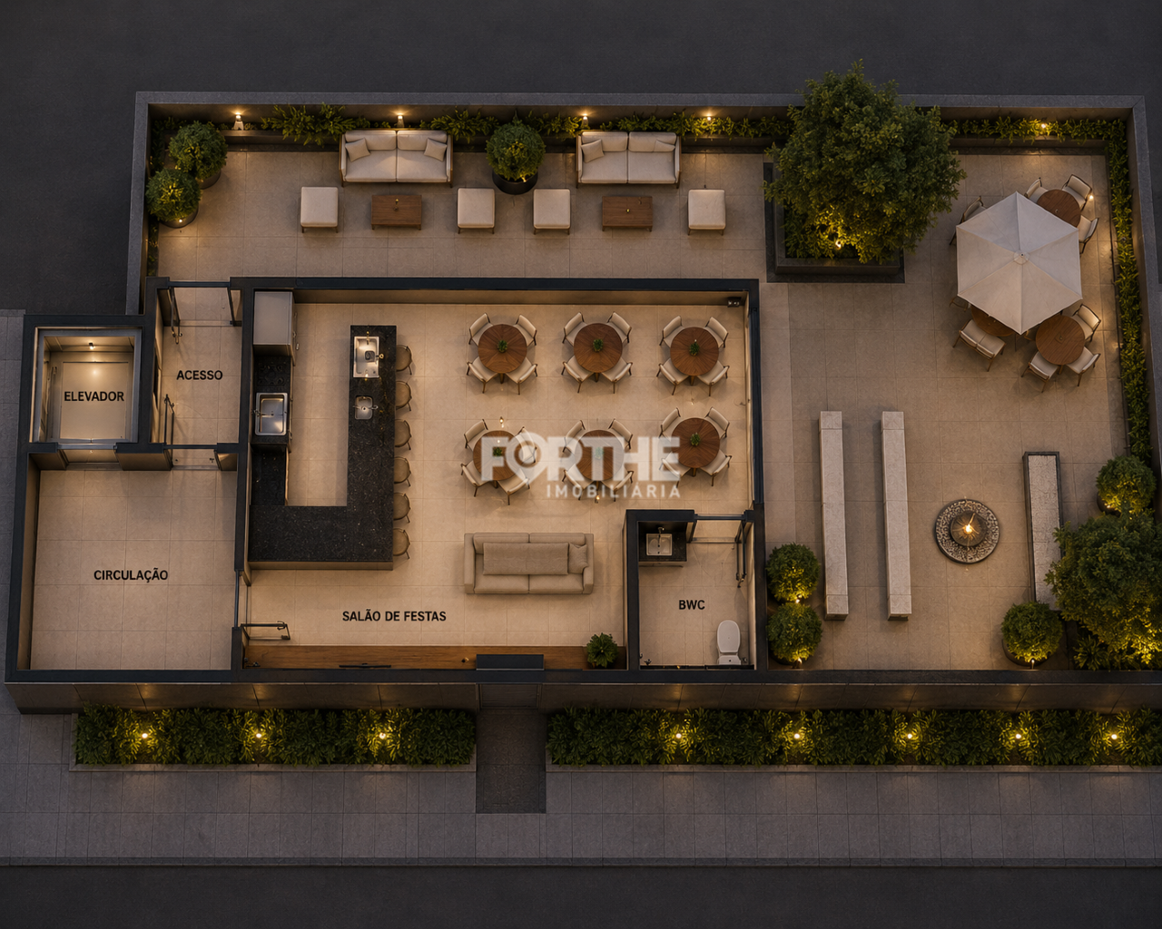 Apartamento à venda no Centro: