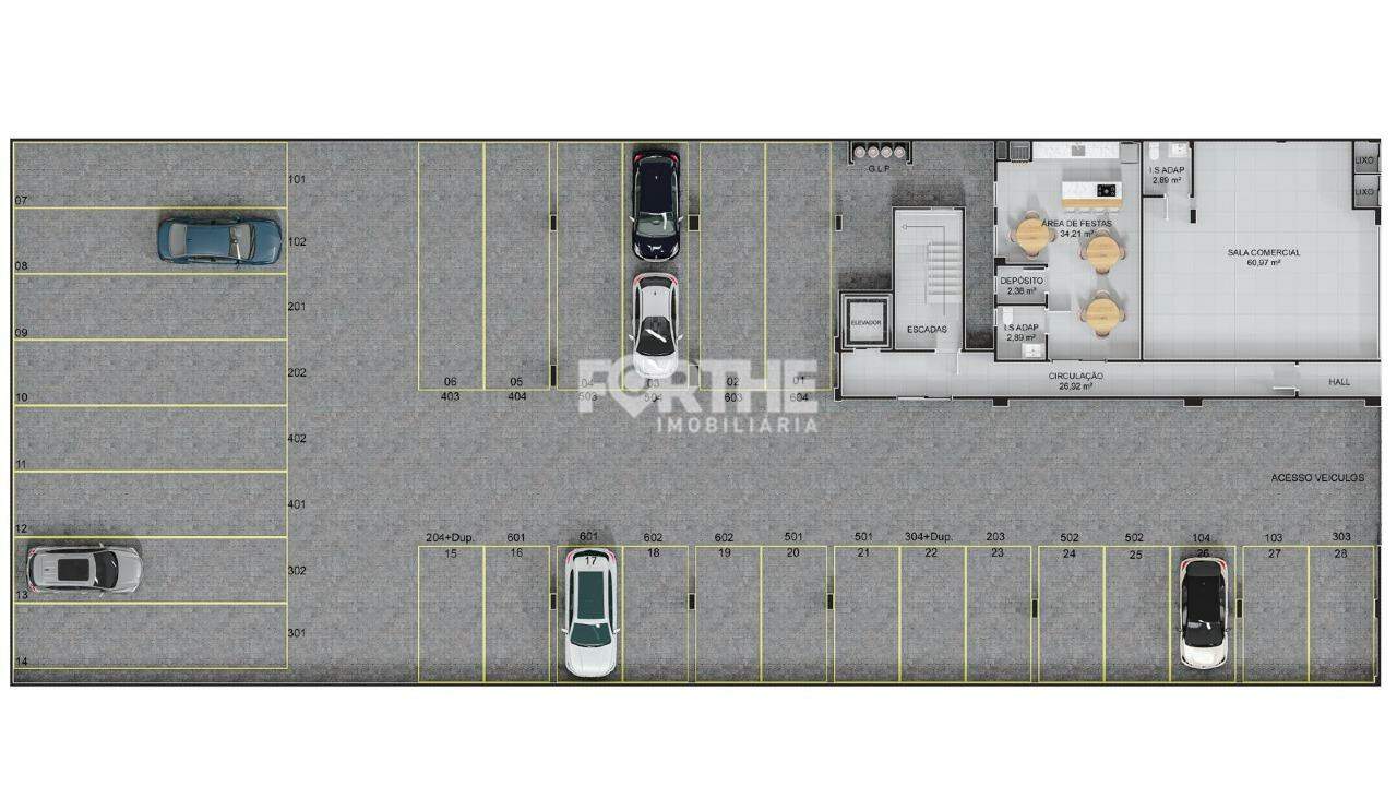 Apartamento à venda no Centro: 