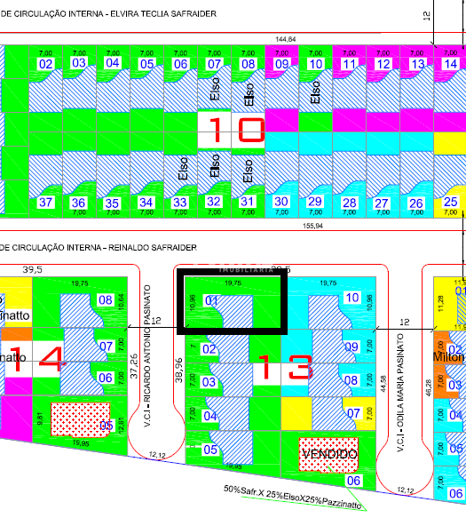Terreno em condomínio à venda no Universitário: 
