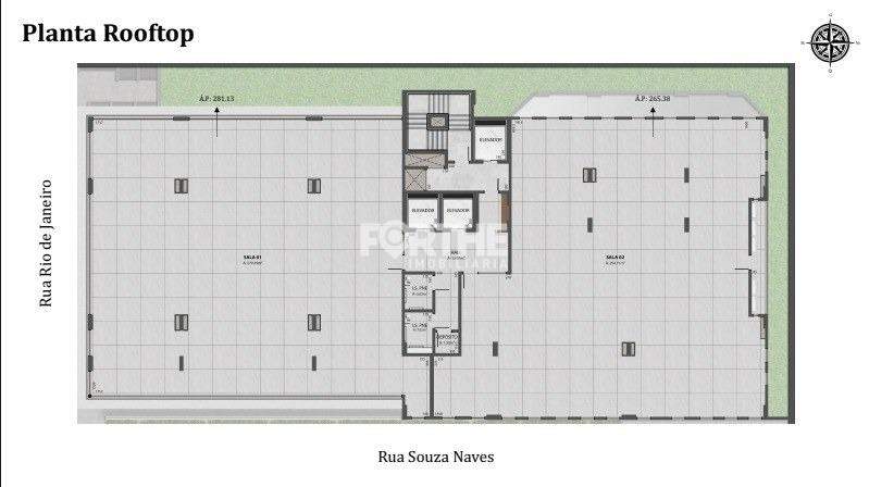 Sala comercial à venda no Centro: 