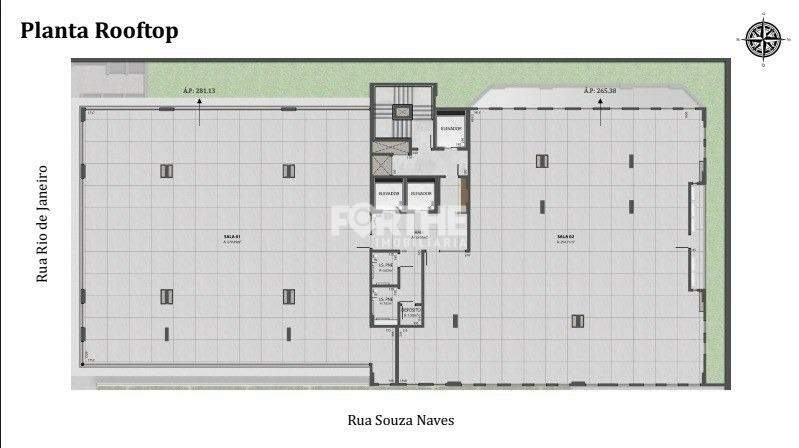 Sala comercial à venda no Centro: 