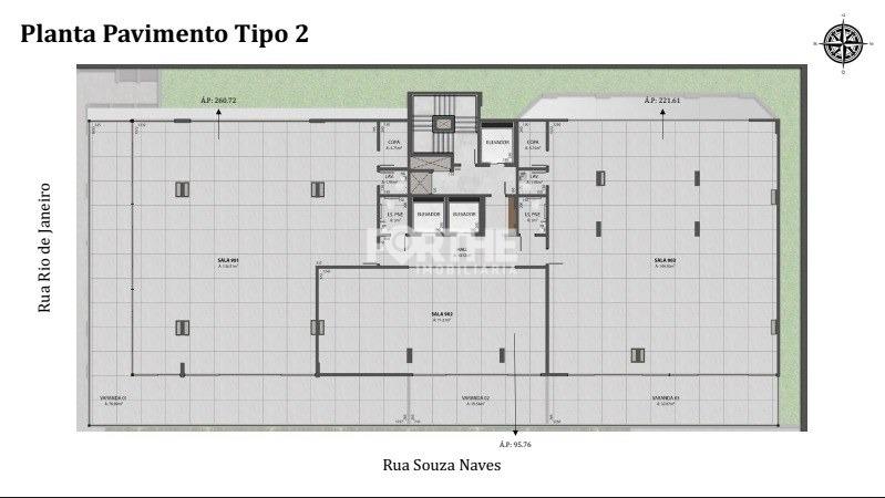 Sala comercial à venda no Centro: 