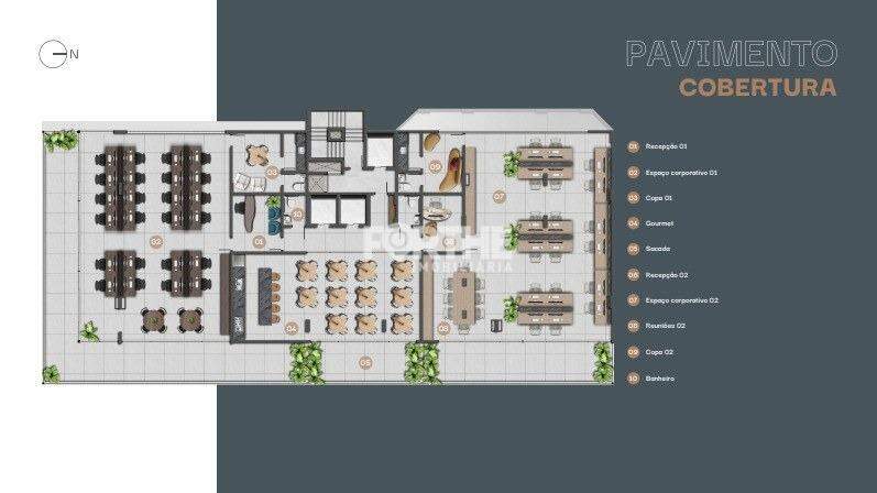 Sala comercial à venda no Centro: 