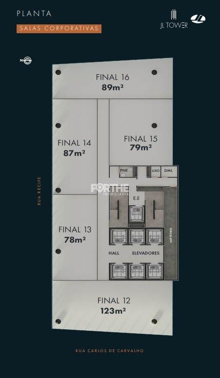 Sala comercial à venda no Centro: 