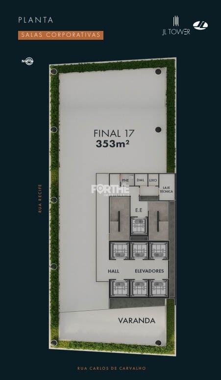 Sala comercial à venda no Centro: 