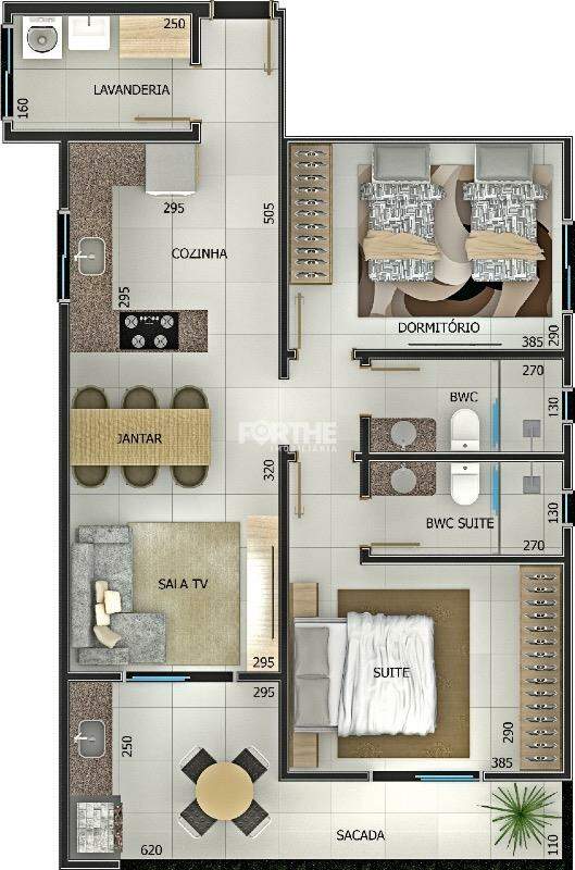 Apartamento à venda no Cancelli: 