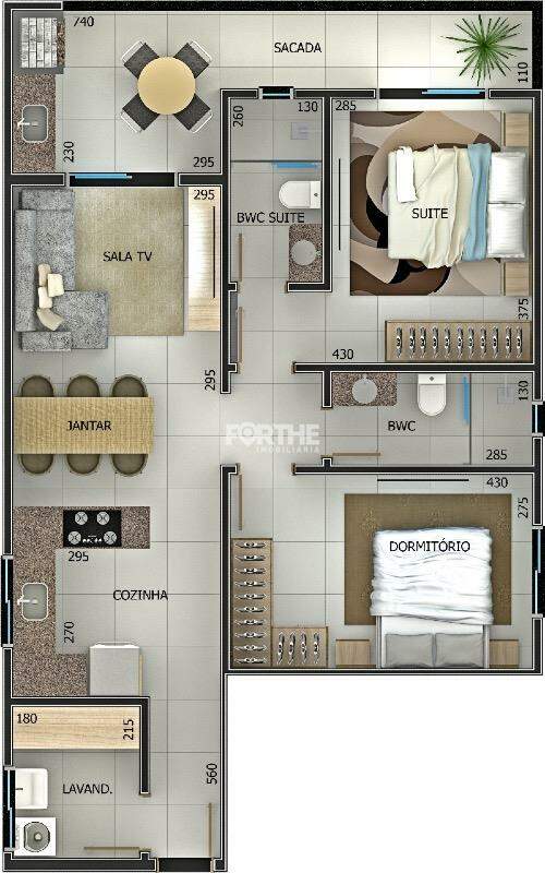 Apartamento à venda no Cancelli: 