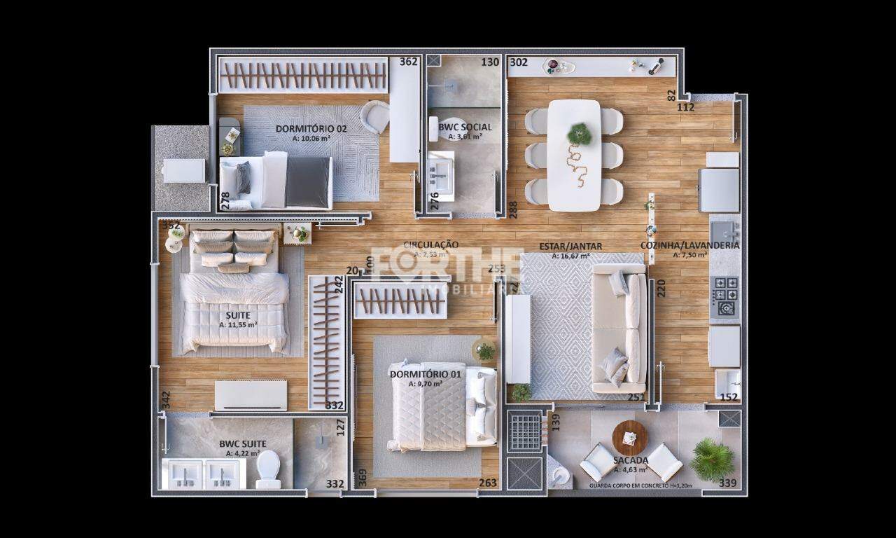 Apartamento à venda no Centro: 