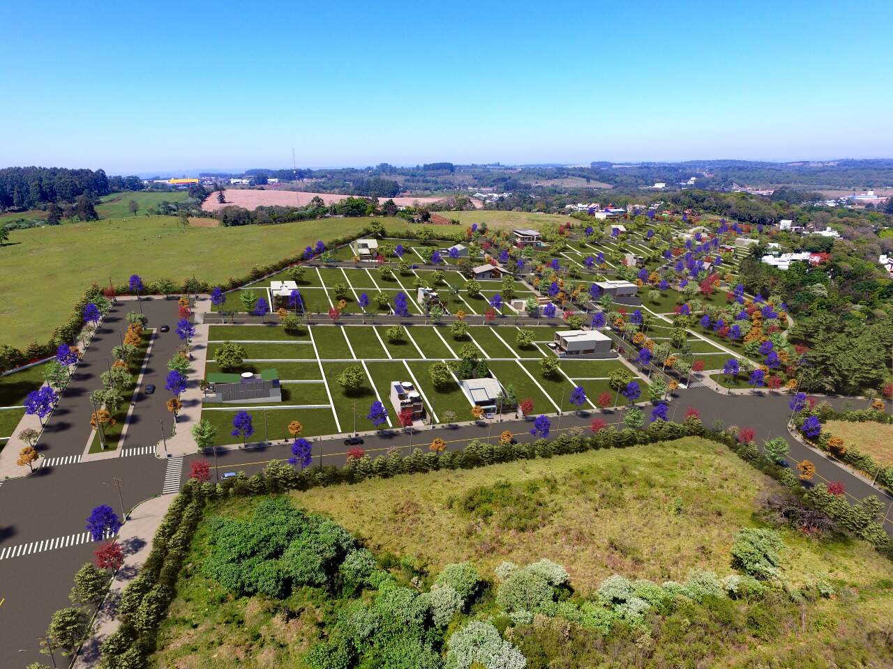 Lote à venda no Campestre: 
