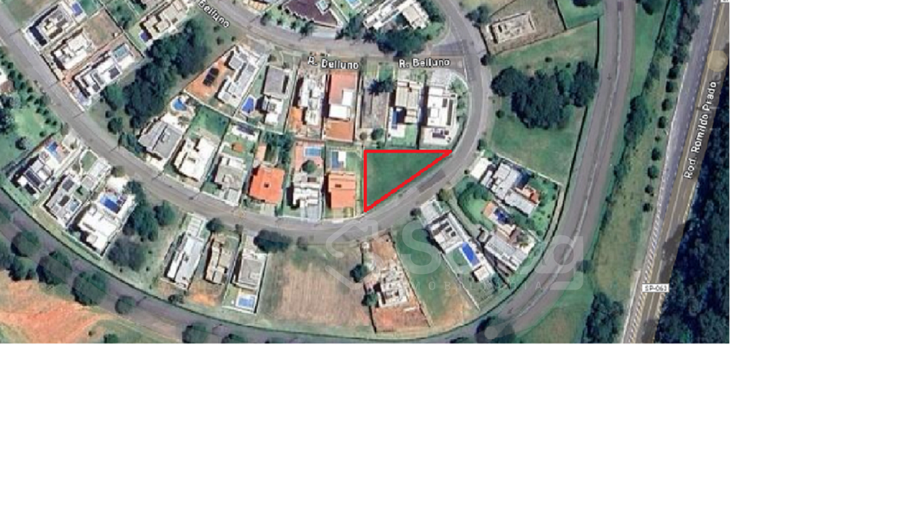 Terreno em condomínio à venda no Condominio Residencial Paradiso: