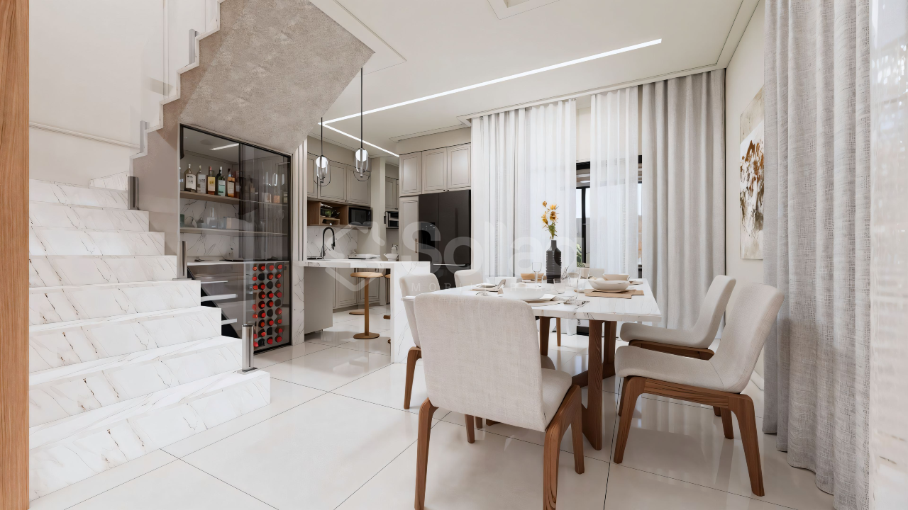 Casa em condomínio à venda no Pinheirinho: 