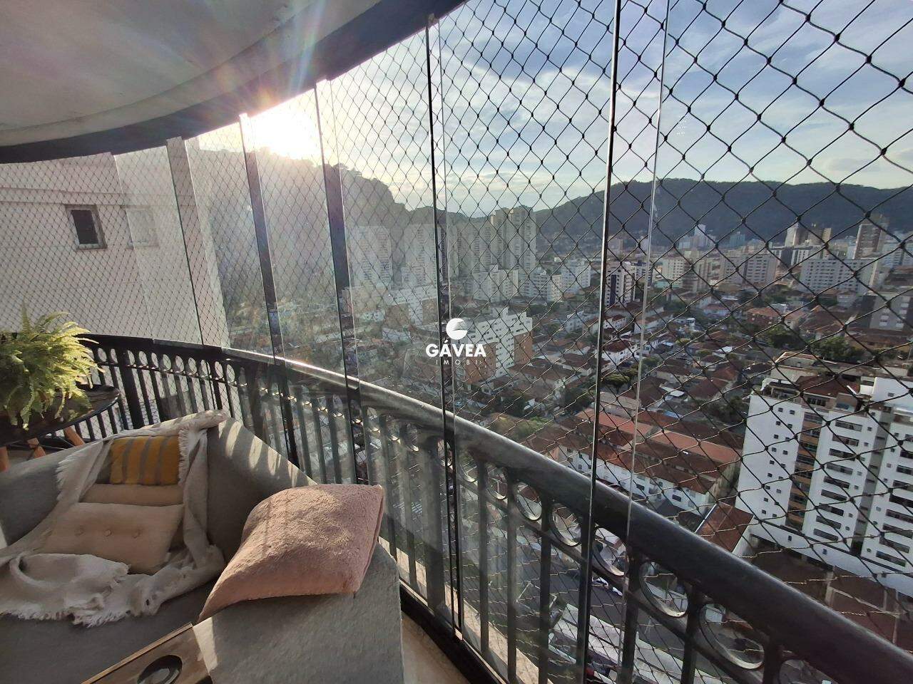 Cobertura à venda no José Menino: Terraço 1º andar