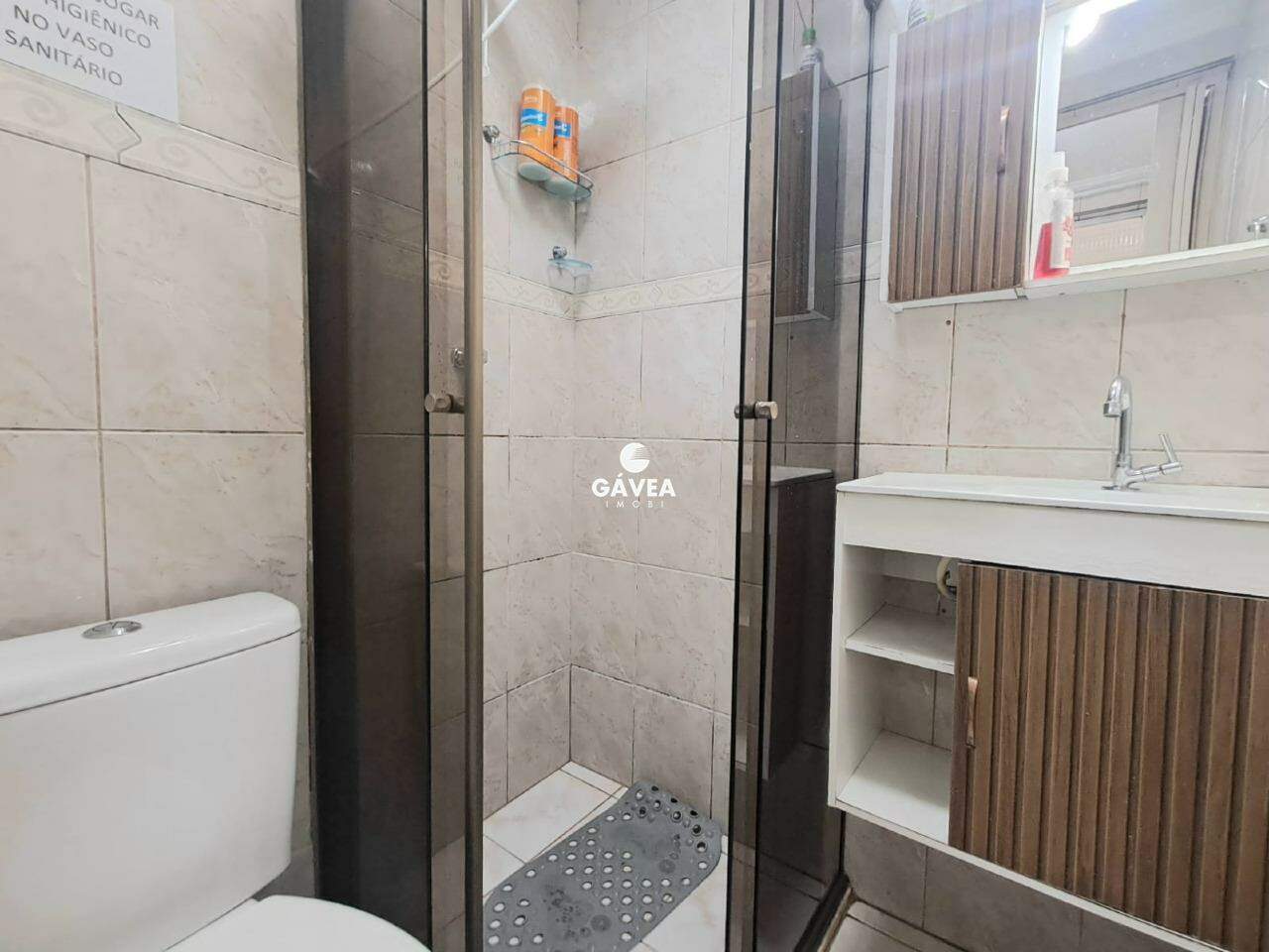 Apartamento à venda no Gonzaga: Banheiro