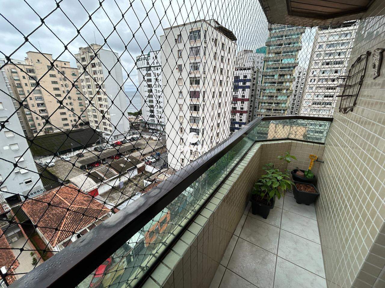 Apartamento à venda no Gonzaguinha: Varanda da Suíte
