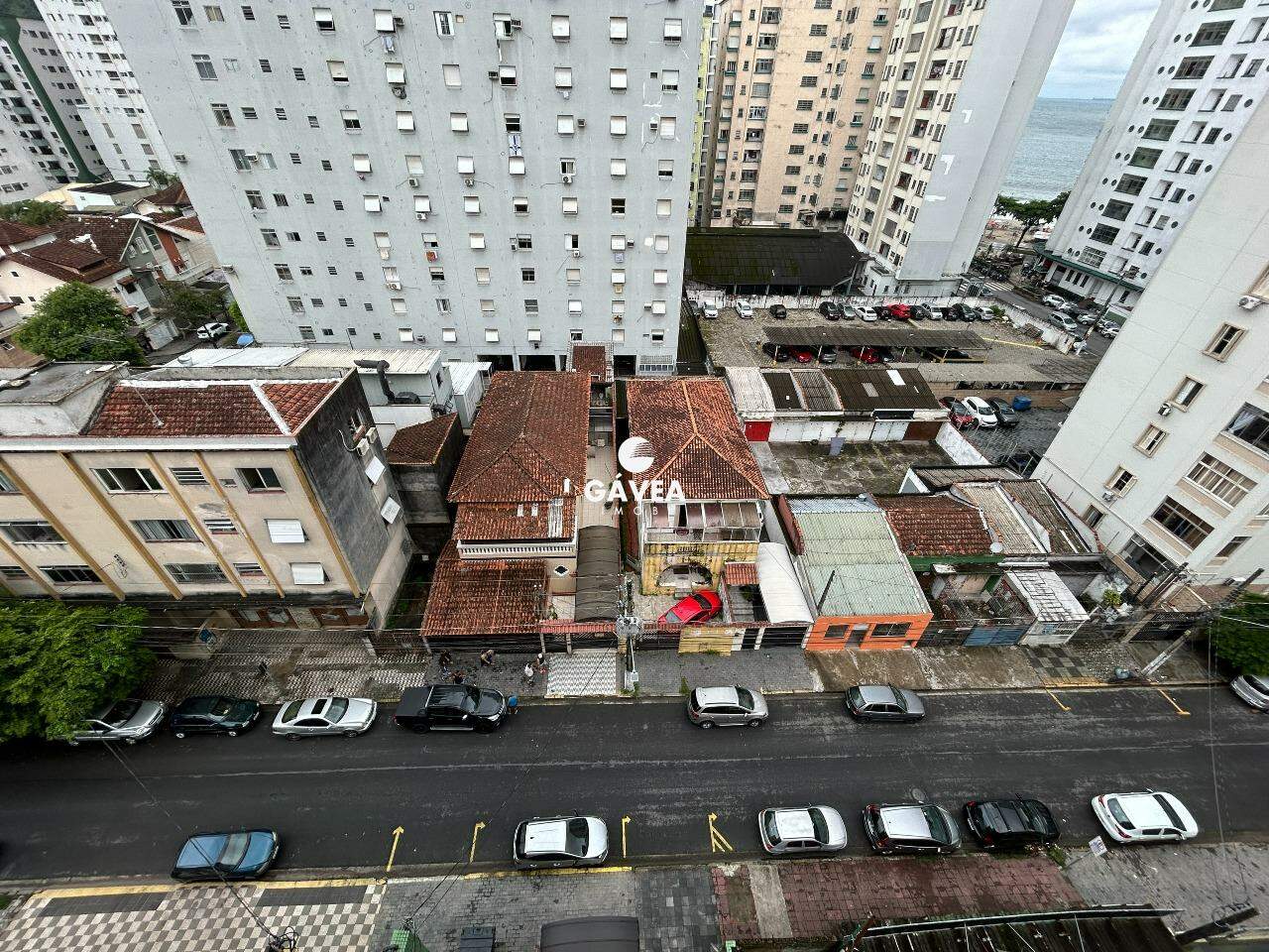 Apartamento à venda no Gonzaguinha: Vista da varanda