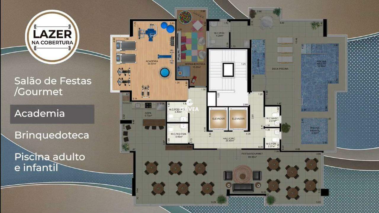 Apartamento à venda no Ponta da Praia: 