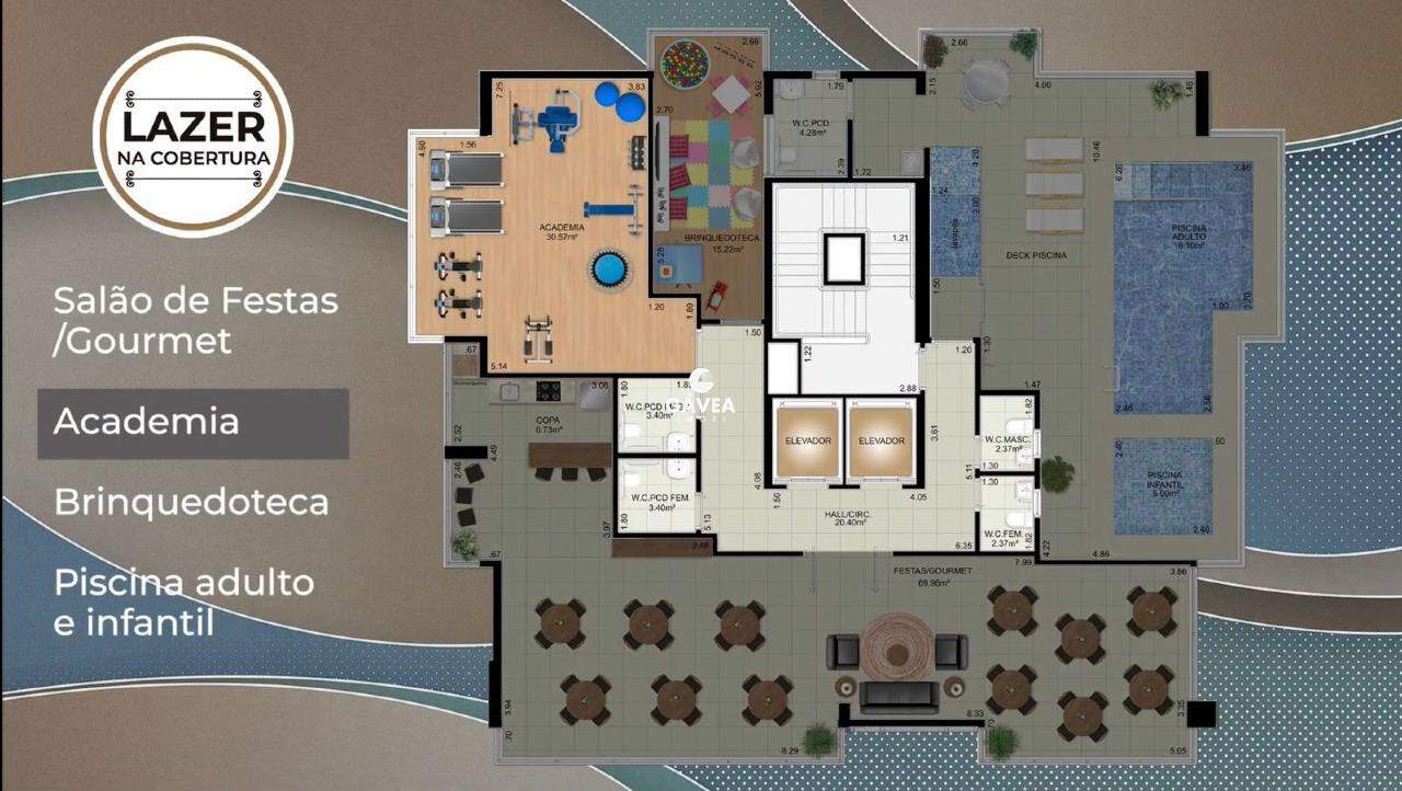 Apartamento à venda no Ponta da Praia: 