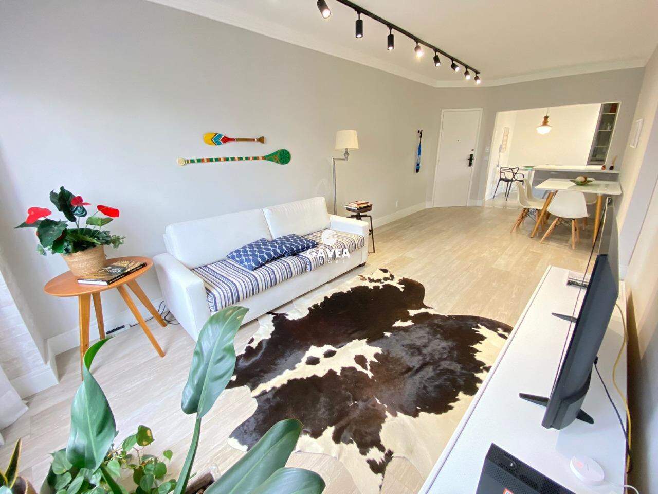 Apartamento à venda no Campo Grande: sala para 2 ambientes