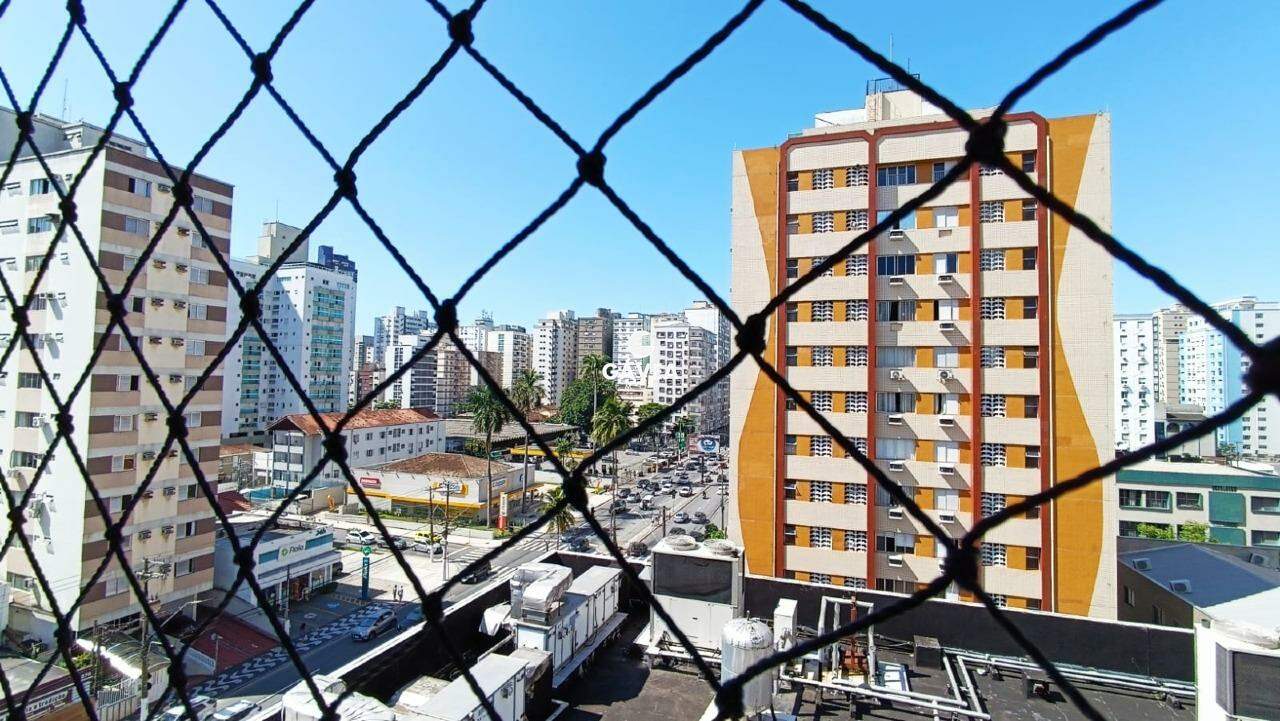 Apartamento à venda no Itararé: vista da segunda janela da sala