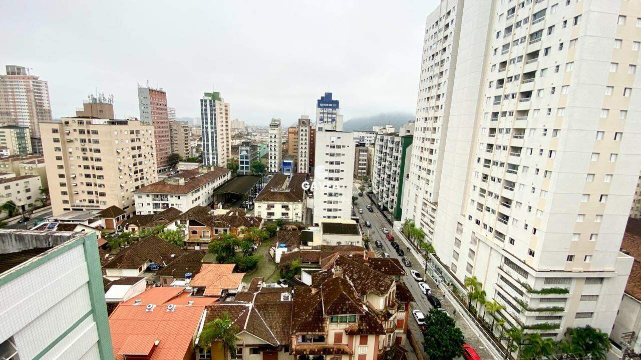 Apartamento à venda no Gonzaguinha: Vista da Sala