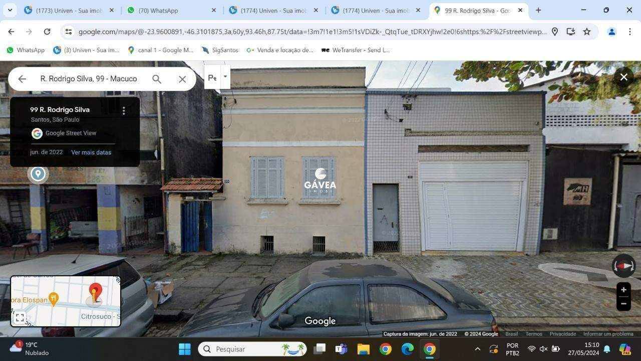 Terreno à venda no Macuco: 