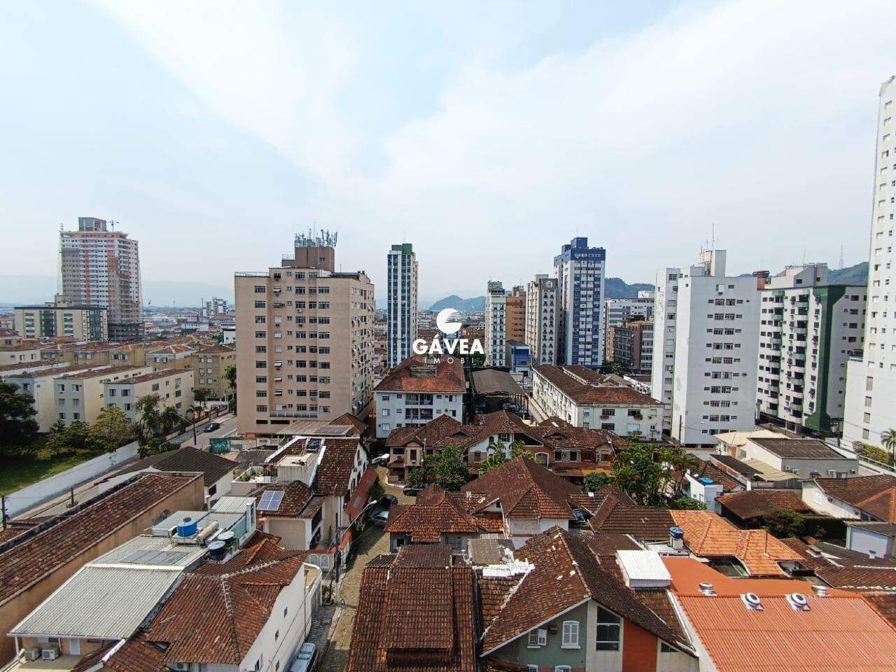 Apartamento à venda no Gonzaguinha: vista da sala