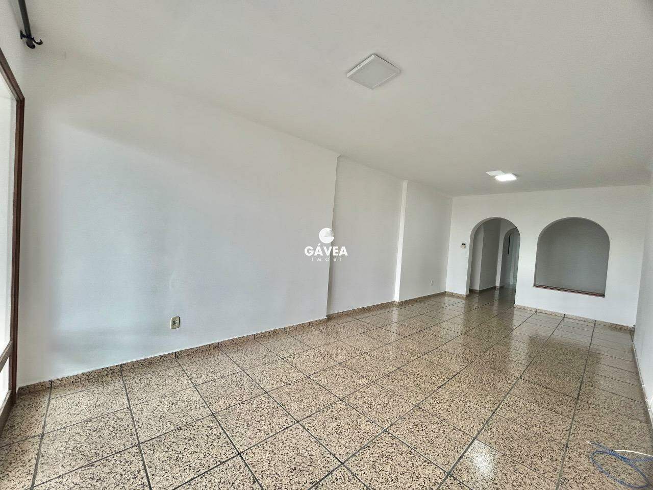 Apartamento à venda no Itararé: sala para 2 ambientes com vista mar