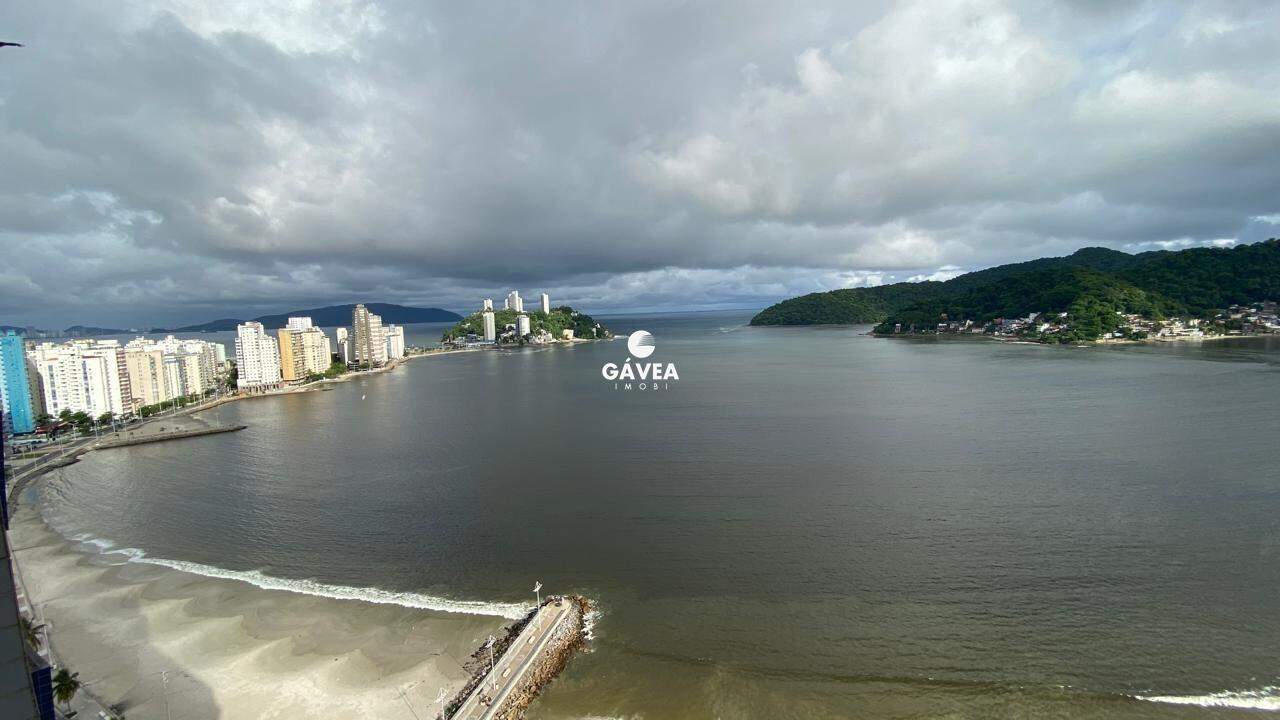 Apartamento à venda no Gonzaguinha: Vista da Sala