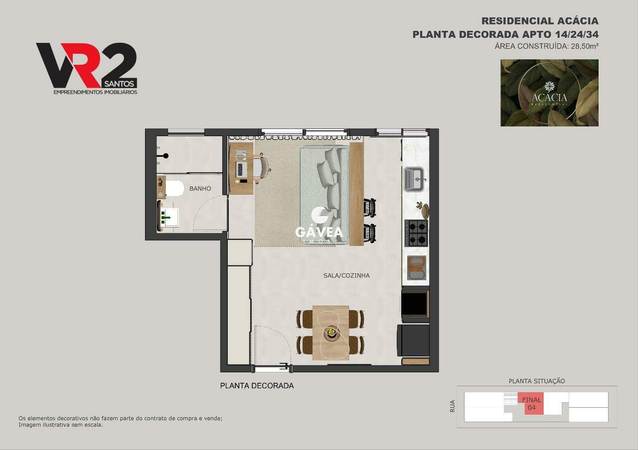 Apartamento à venda no Vila Voturua: 