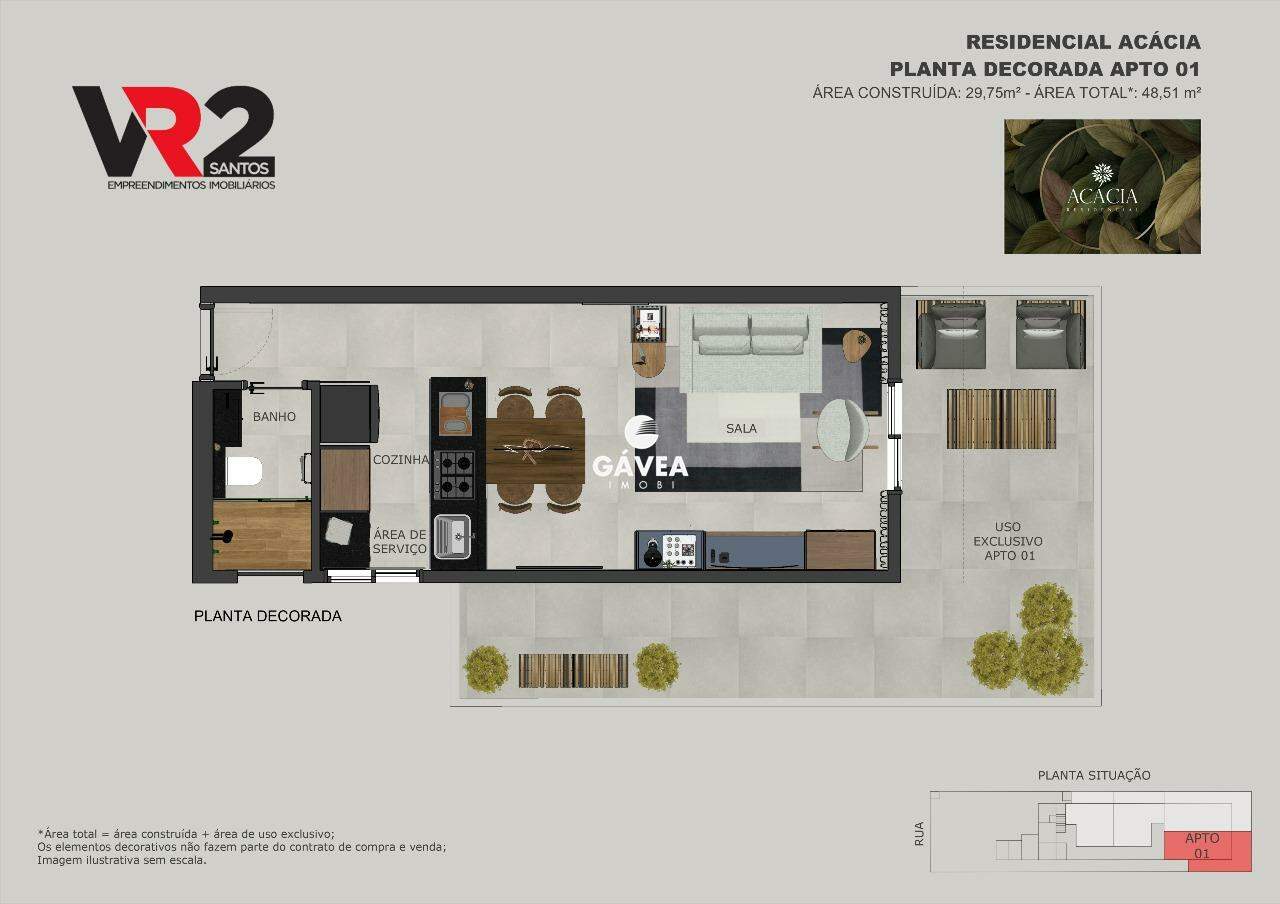 Apartamento à venda no Vila Voturua: 