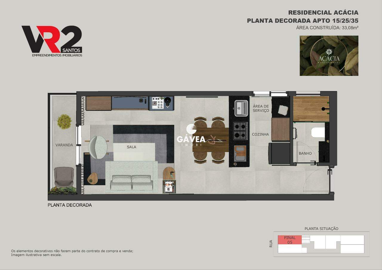 Apartamento à venda no Vila Voturua: 